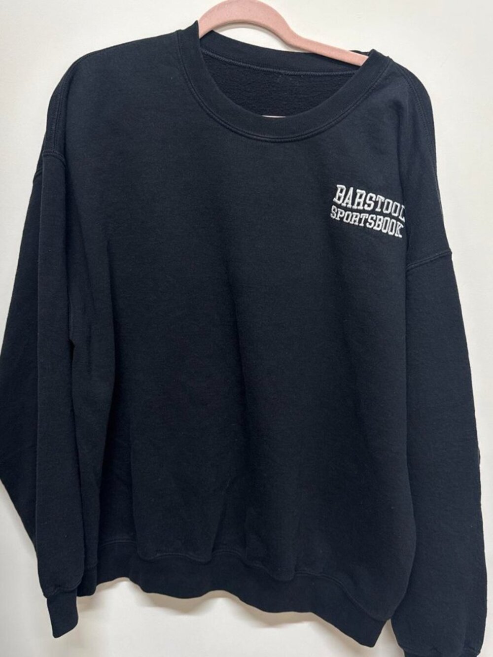 Barstool Sports Men's Black Sweatshirt